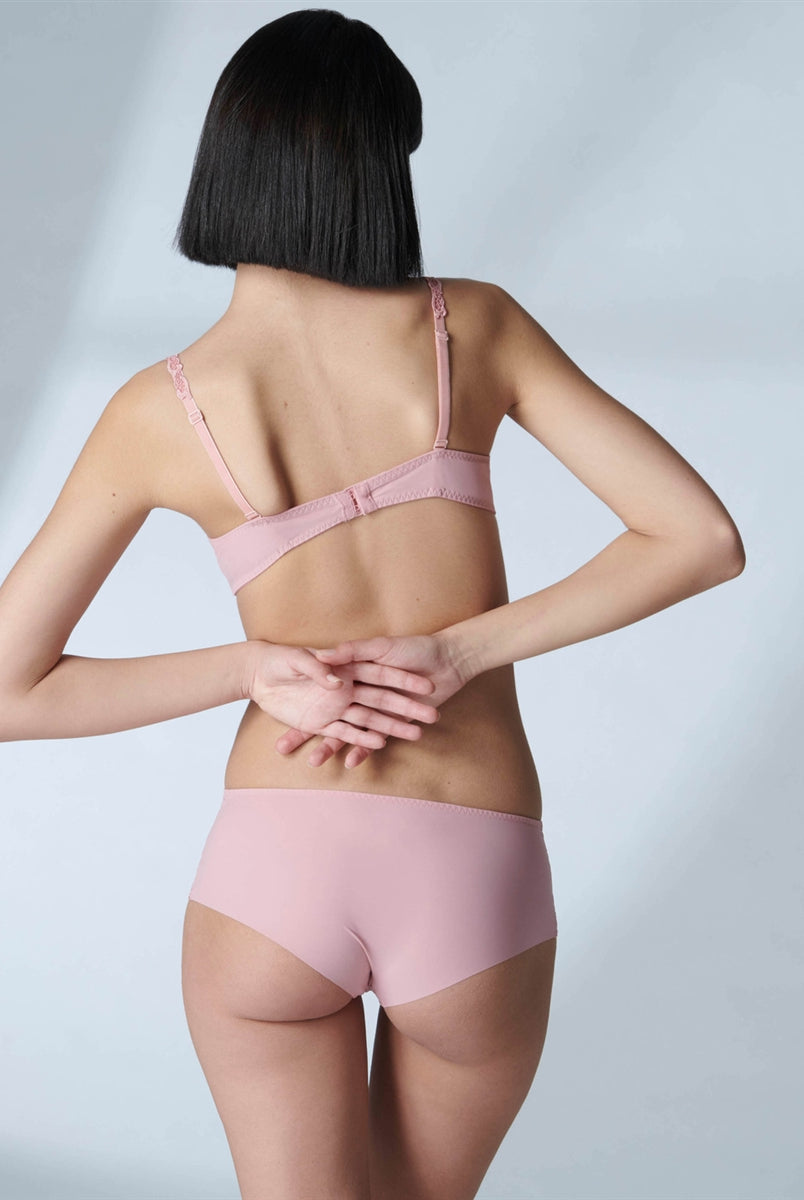 Simone Perele Saga Half Cup Bra - Verona Pink - La Donna