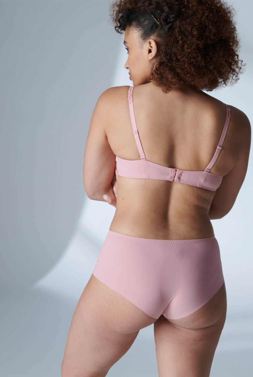 Simone Perele Saga Half Cup Bra - Verona Pink - La Donna