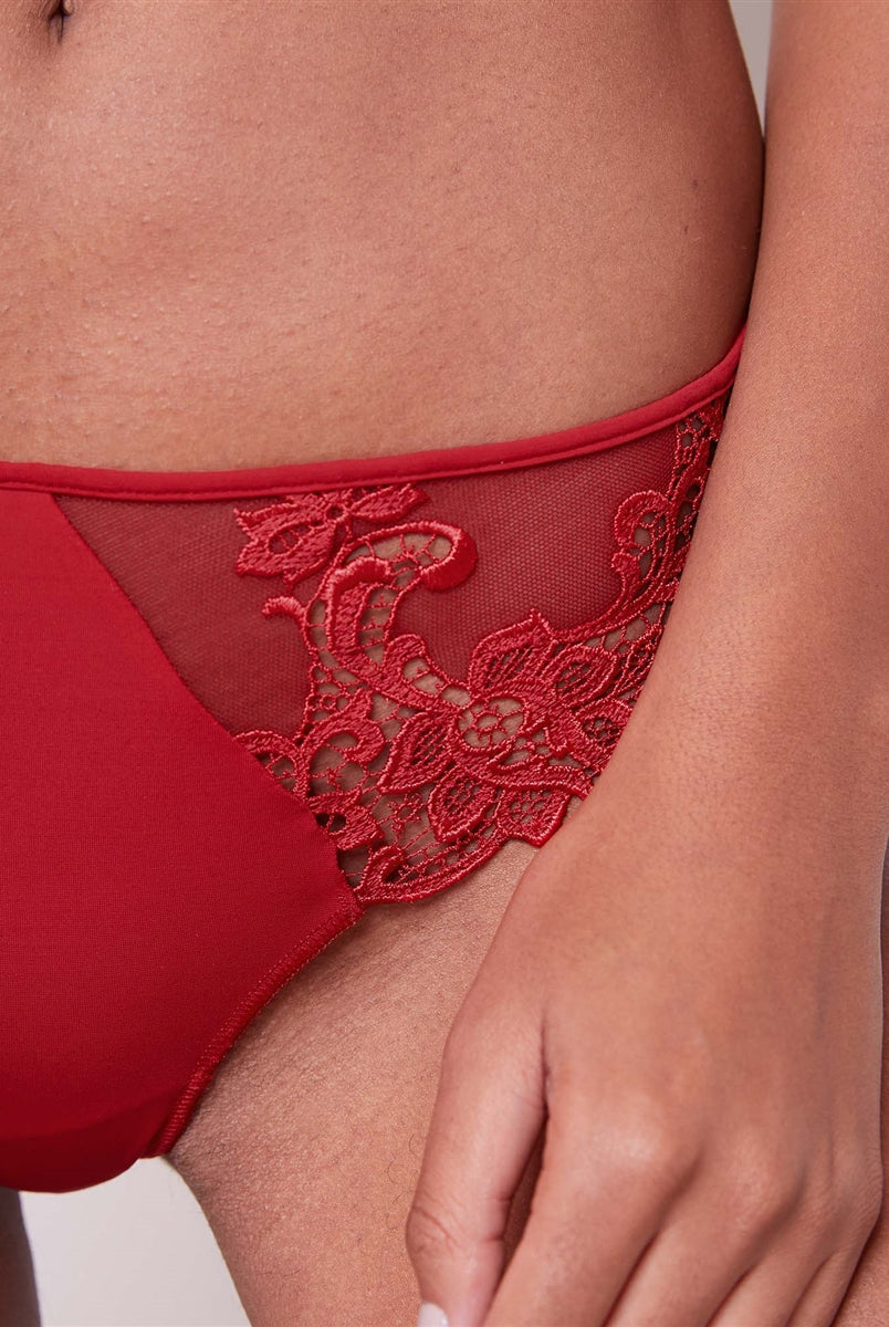 Simone Perele Saga Thong - Ruby - La Donna