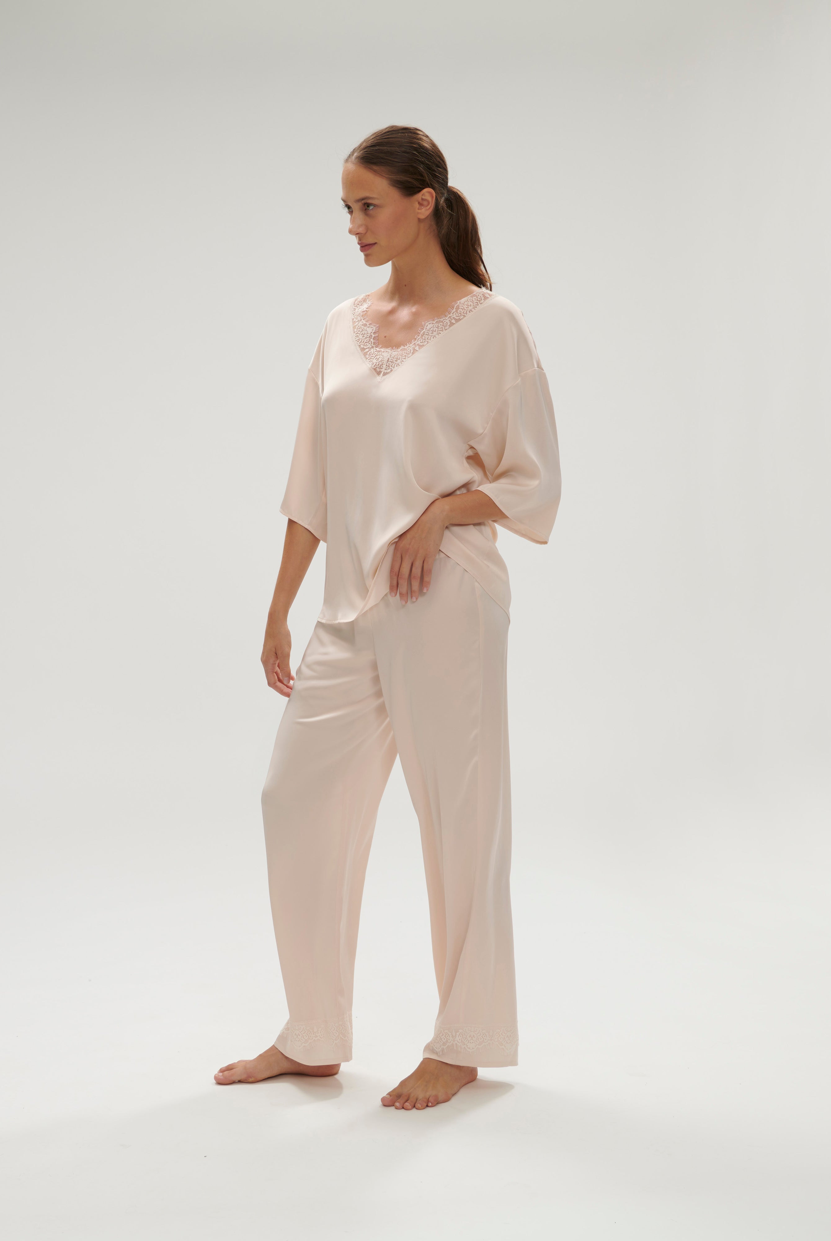 Simone Perele Satin Secrets Night Pant - La Donna