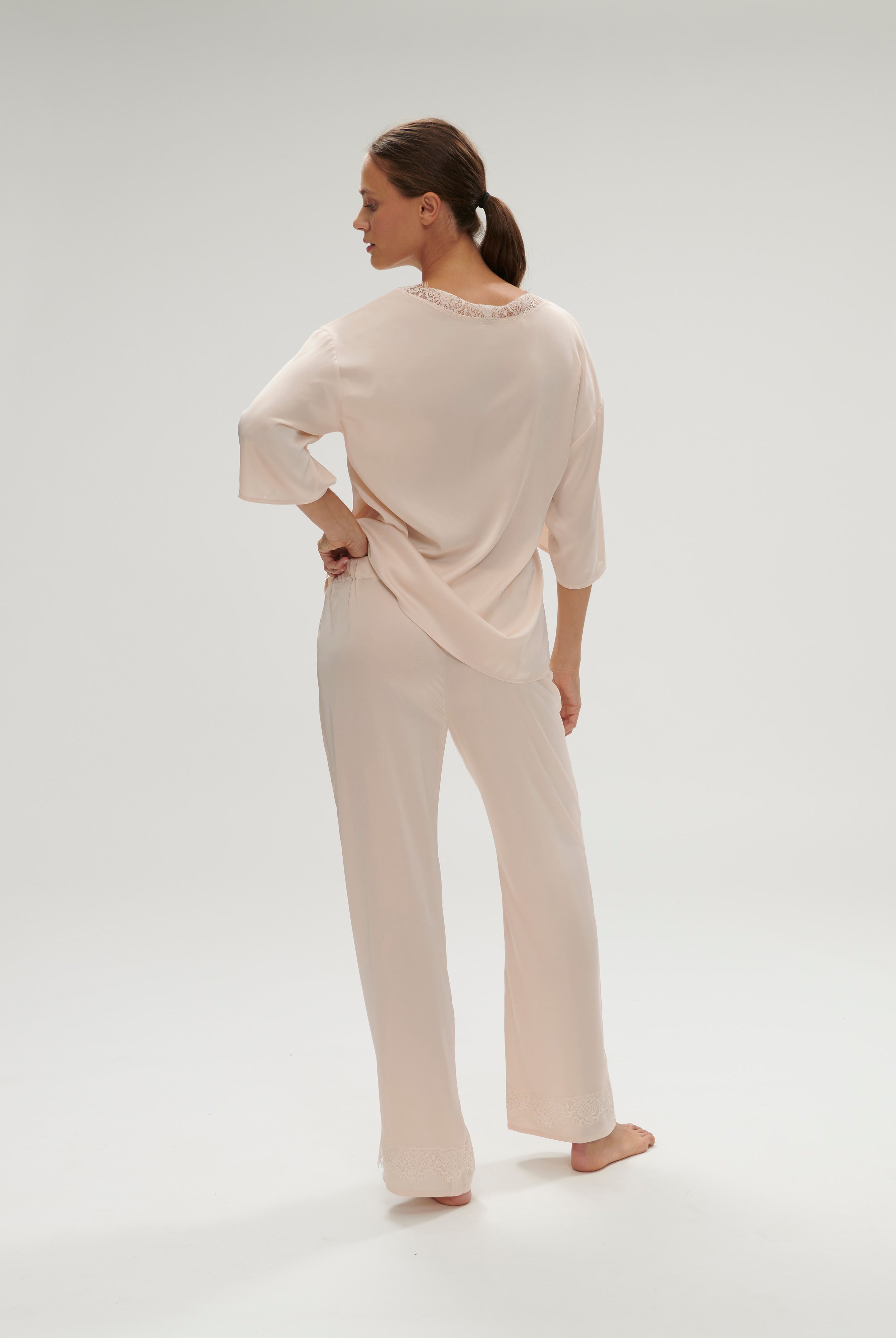 Simone Perele Satin Secrets Night Pant - La Donna