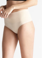Light nude ultralight seamless high waist shaping thong