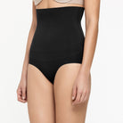 Yummie Cameo High Waist Brief - Black - La Donna