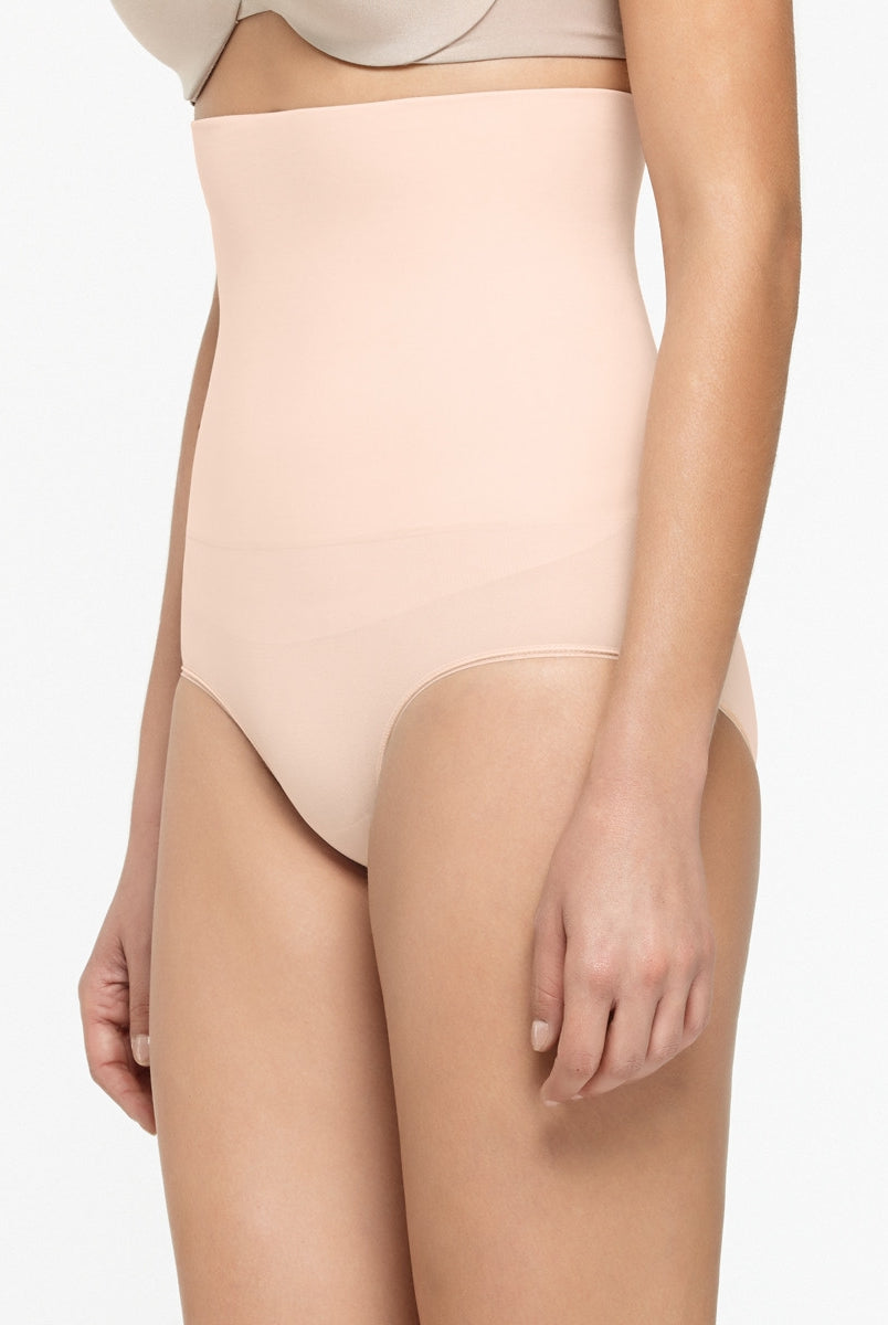 Yummie Cameo High Waist Brief - Naked - La Donna