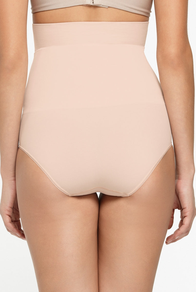 Yummie Cameo High Waist Brief - Naked - La Donna