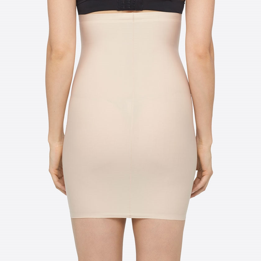 Yummie High Waist Skirt Slip - Frappe - La Donna