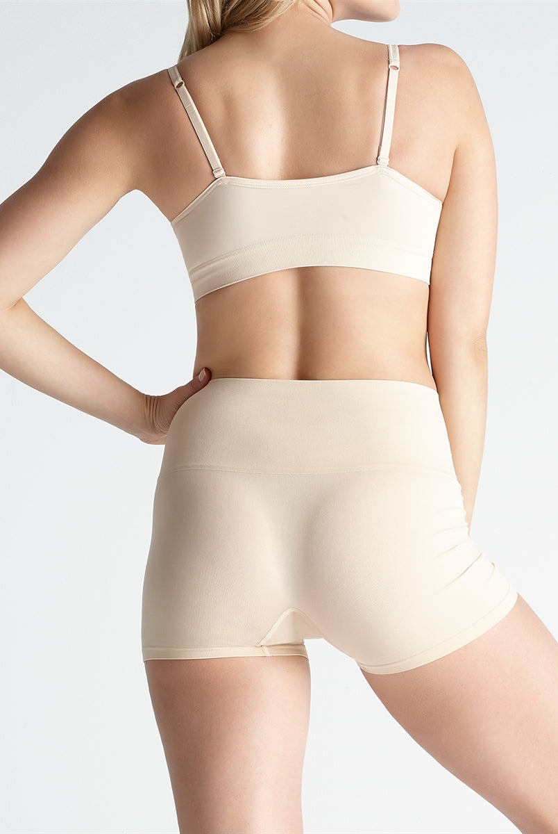 Yummie Ultralight Seamless Shaping Short - Frappe - La Donna