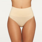 Yummie Ultralight Seamless Shaping Thong - Frappe - La Donna