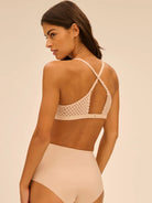 Simone Perele Subtile Wire Free Triangle Bra - Peau Rose - La Donna