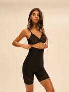 Simone Perele Subtile High Waist Shaper Short - Black - La Donna