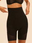 Simone Perele Subtile High Waist Shaper Short - Black - La Donna