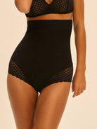 Simone Perele Subtile High Waist Shaping Brief - Black - La Donna