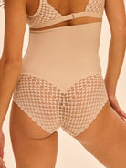 Simone Perele Subtile High Waist Shaping Brief - Nude - La Donna
