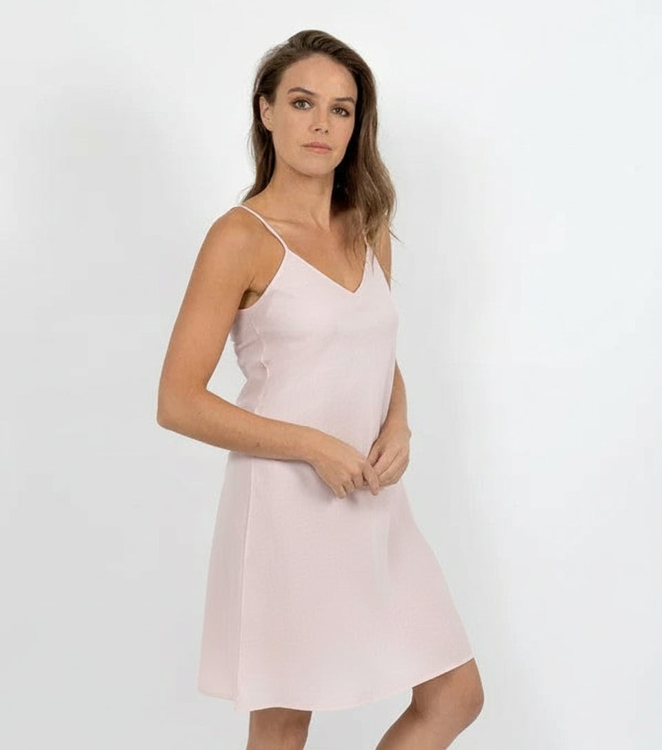 Baselayers Cotton Voile Reversible Chemise - La Donna