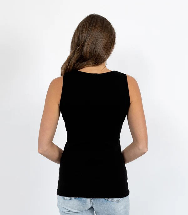 Baselayers Pure Merino Wool 200gsm Vest - La Donna