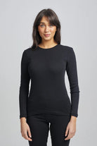 Baselayers Soft Australian Cotton Long Sleeve Top - La Donna