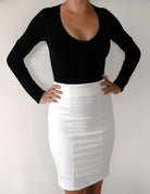 Bellissima Long Sleeve Bodysuit - Black - La Donna