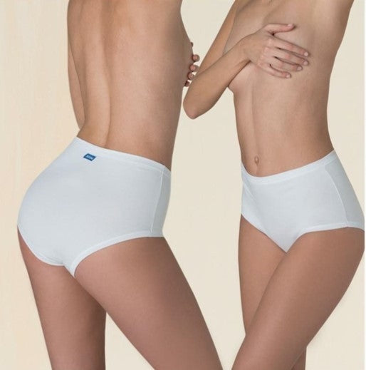 Soft stretch full cotton brief with comfort band