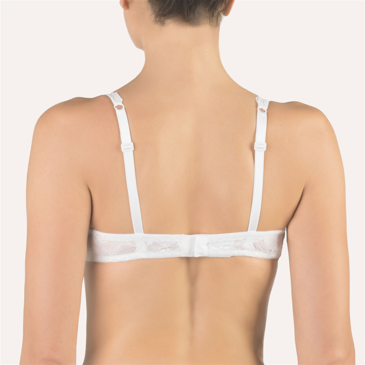 Cotton Club Gemma Bra - White - La Donna