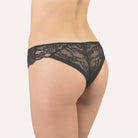 Cotton Club Ginevra Brazilian Brief - Black - La Donna