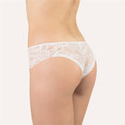 Cotton Club Ginevra Brazilian Brief - White - La Donna