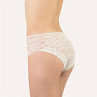 Cotton Club Giulia Bikini Brief - Ivory & Nude - La Donna