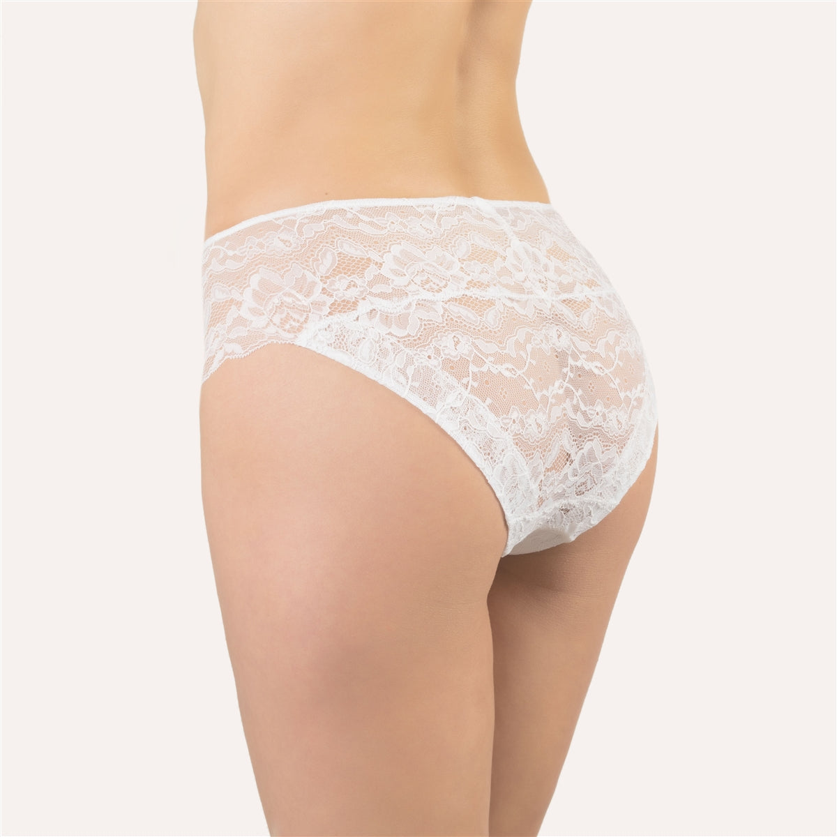 Cotton Club Giulia Bikini Brief - White - La Donna