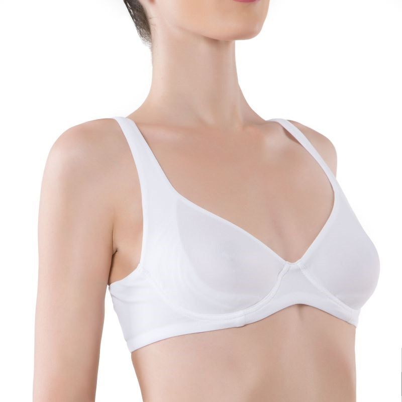 Cotton Club Graziella Full Cup Bra - White - La Donna