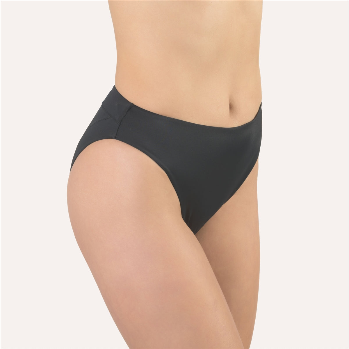 Premium black bikini brief made out of a beautifully soft microfibre