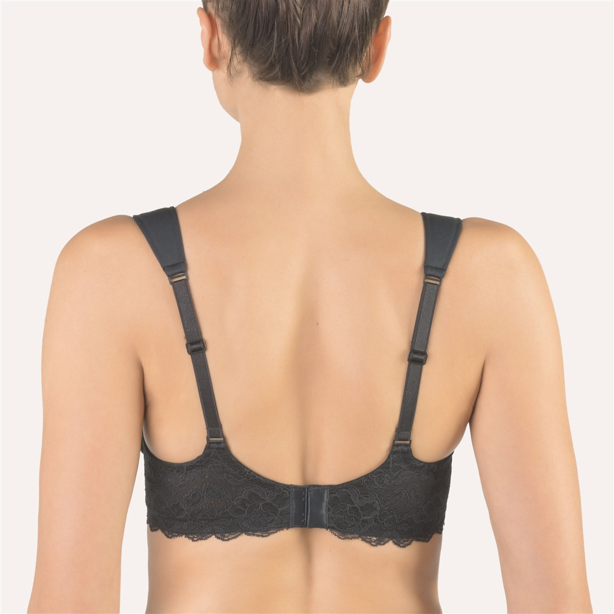 Cotton Club Luisella Bra - Black - La Donna