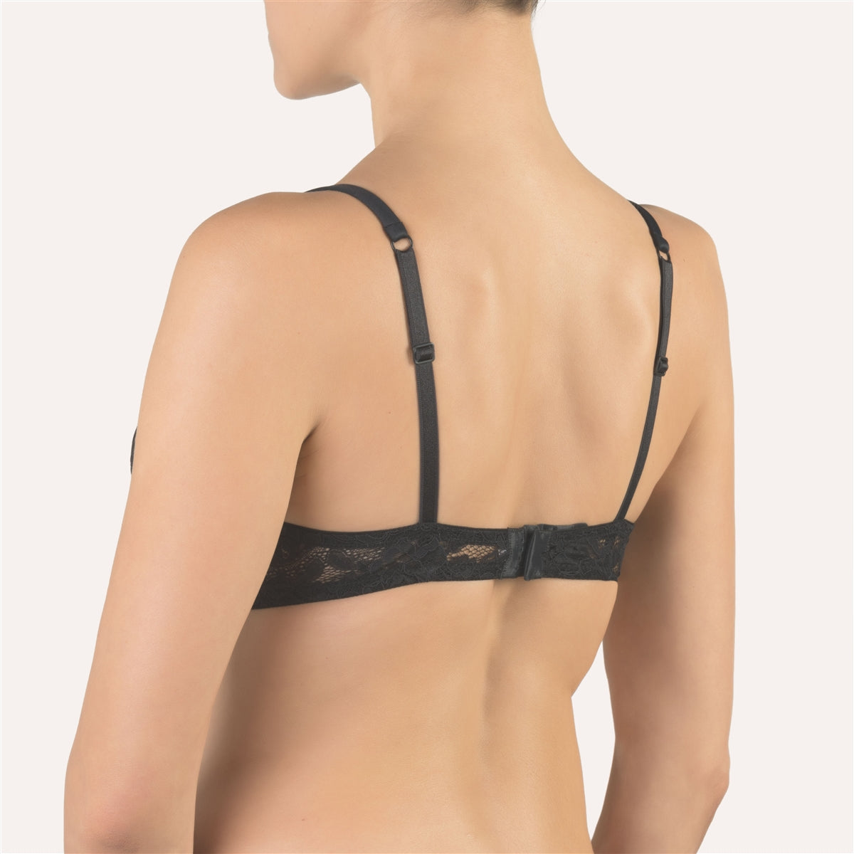 Cotton Club Milena Bra - Black - La Donna