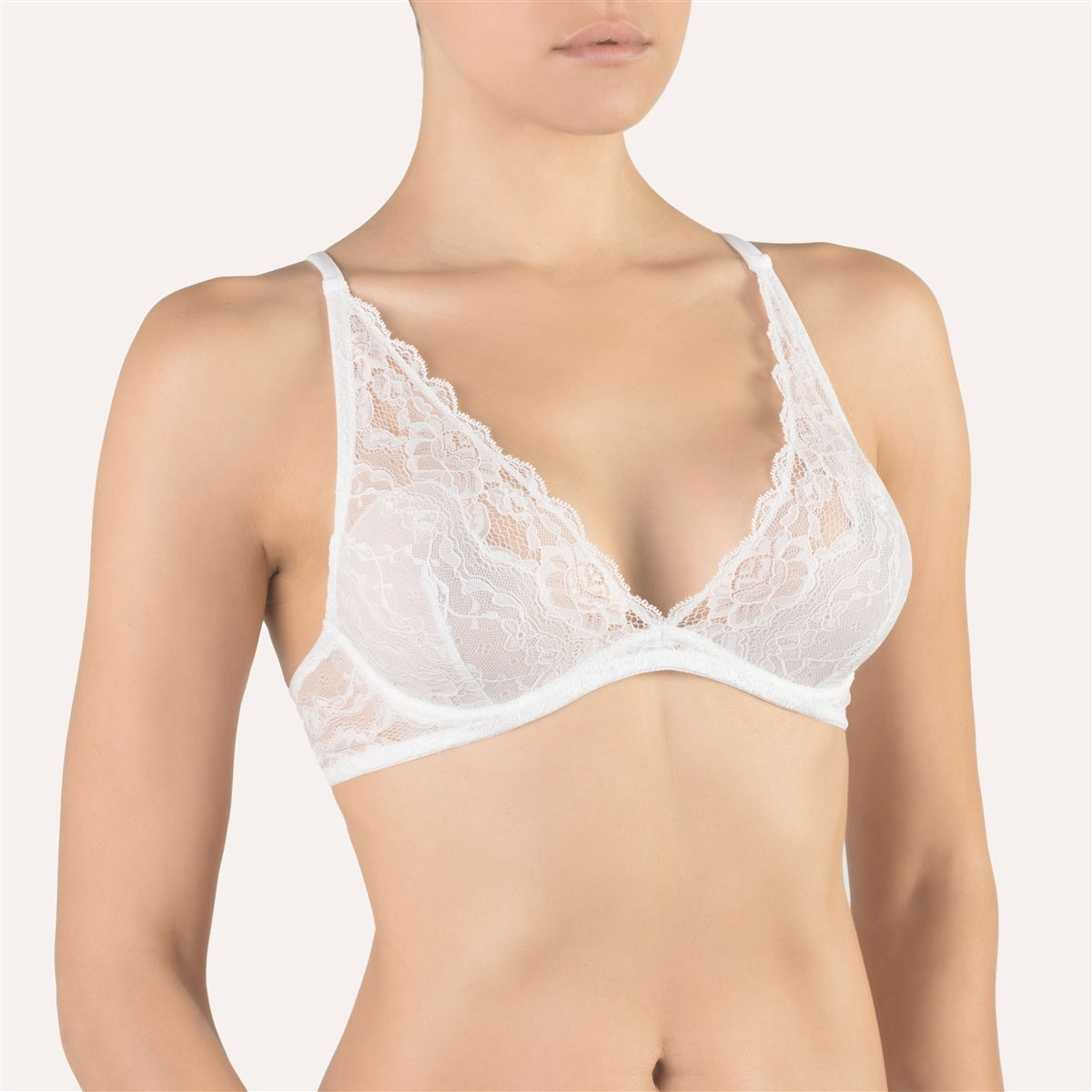 Cotton Club Milena Bra- White - La Donna
