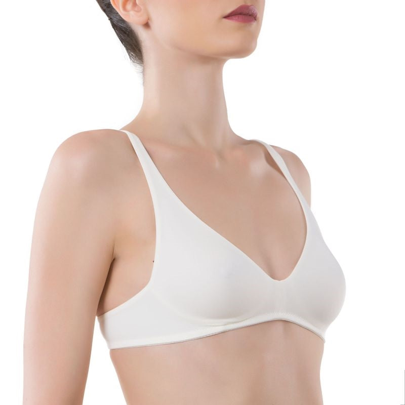 Cotton Club Natalia Bra - White - La Donna
