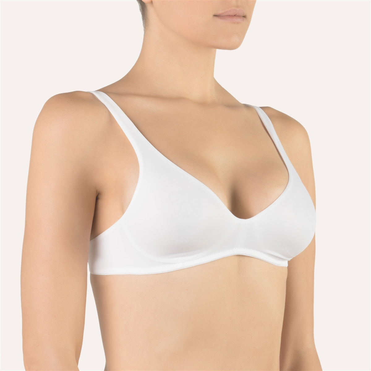 Cotton Club Natalia Bra - White - La Donna