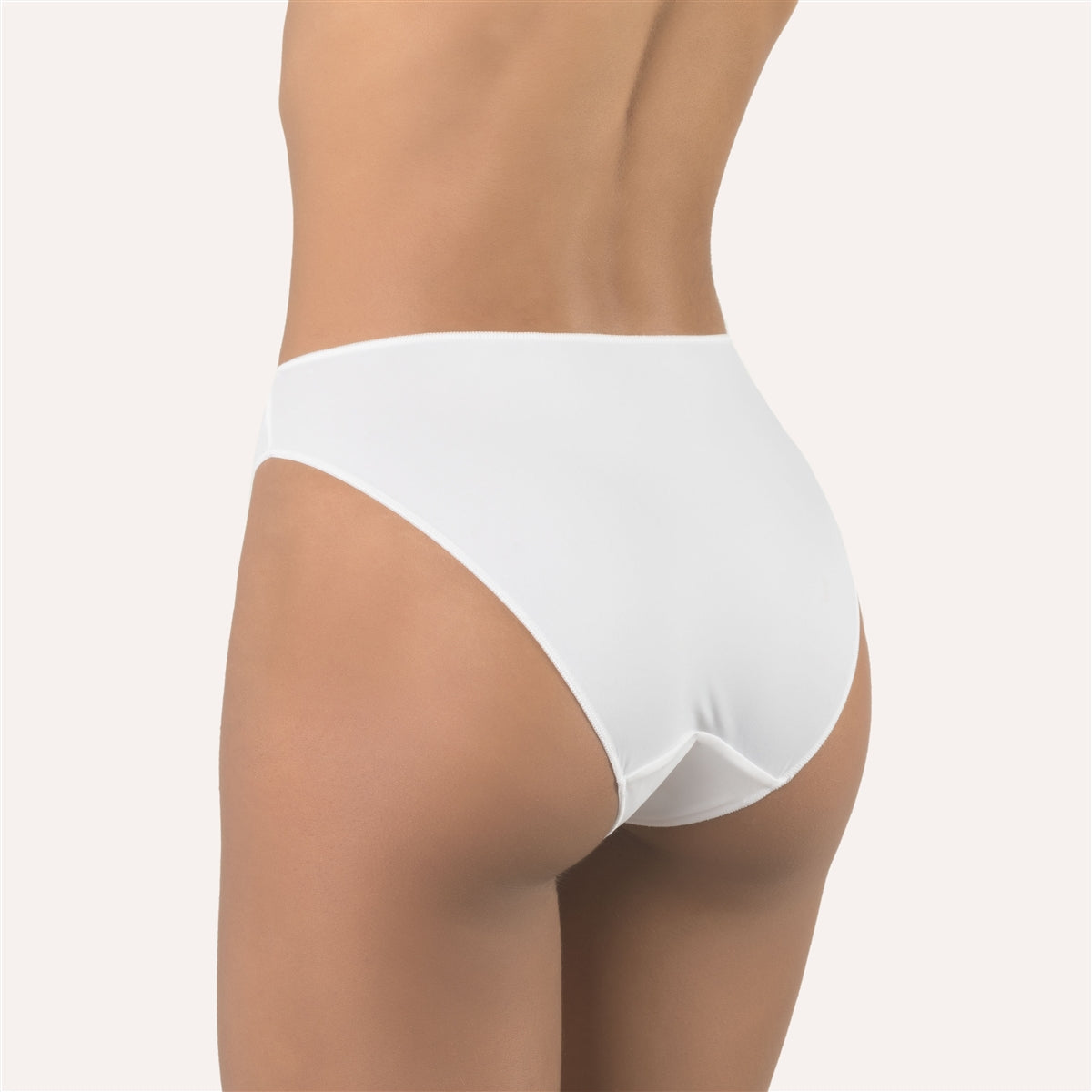 Cotton Club Olga Brief - White - La Donna