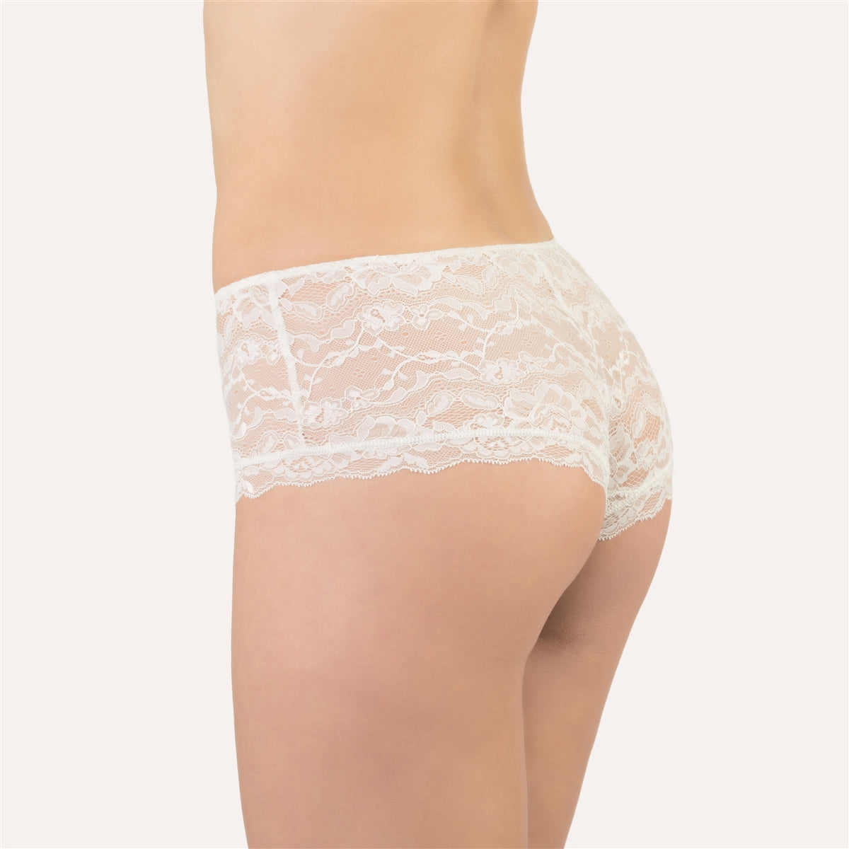 Cotton Club Rosita Short - Ivory - La Donna