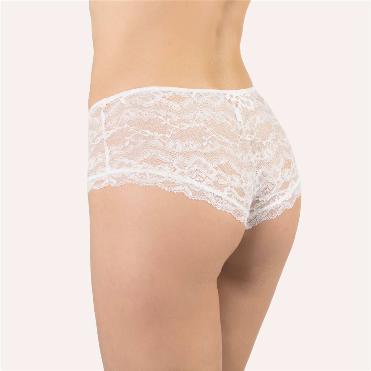 Cotton Club Rosita Short - White - La Donna
