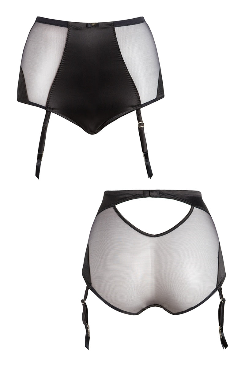 Emporio Armani Icona Sensual Culotte with Suspenders - La Donna