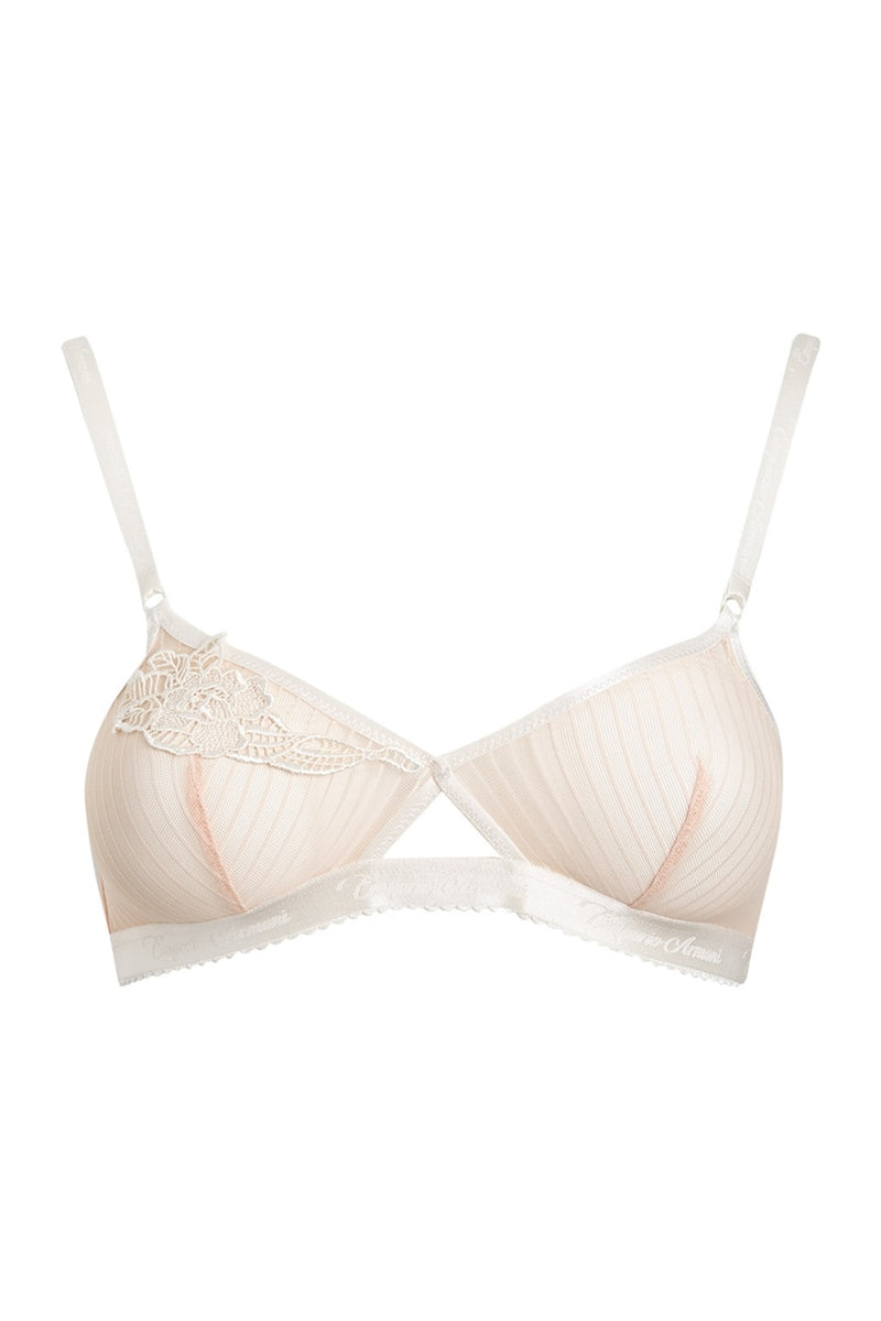 Emporio Armani Mesh Triangle Bra - La Donna