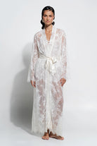 Ginia Aurielle Lace Robe - La Donna
