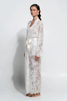 Ginia Aurielle Lace Robe - La Donna