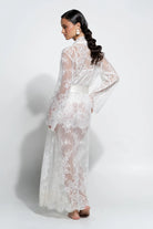 Ginia Aurielle Lace Robe - La Donna