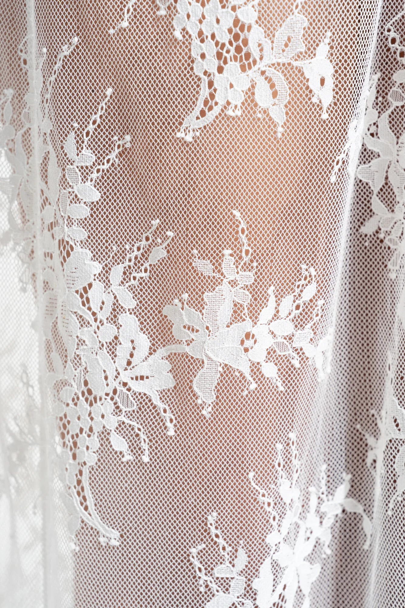 Ginia Aurielle Lace Robe - La Donna