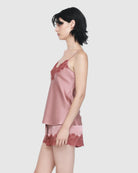 Ginia Silk Lace Cami - La Donna