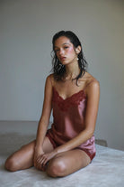 Ginia Silk Lace Cami - La Donna