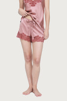 Ginia Silk Lace Shorts - La Donna