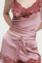 Ginia Silk Lace Shorts - La Donna