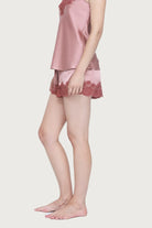 Ginia Silk Lace Shorts - La Donna