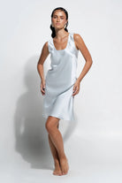 Ginia Silk Singlet Slip - La Donna