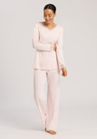 Hanro Moments Long Sleeve Cotton Pyjama Set - La Donna
